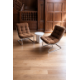 A Pair of 1970s-Style Chrome and Bouclé Sling Chairs, in the manner of Peter Hoyte. These chairs - Image 2 of 9