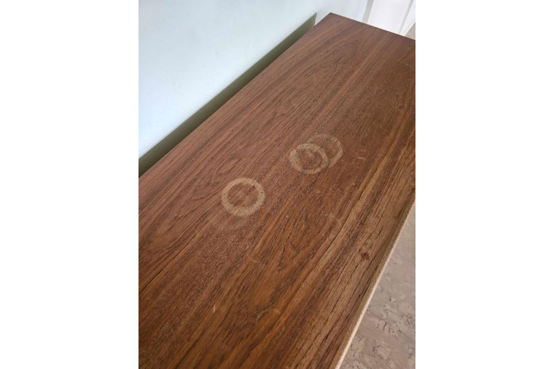 Mid-Century "Circles" Sideboard (Model No. 1024) by Nathan Furniture (England, c. 1965–1969) is a - Image 5 of 5