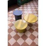 3 x Side tables comprising of a HK Living Holland coffee table Earthenwear 62 x 26cm 2) HK Living