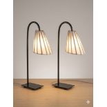 A pair of Caravane Paris "Ella" Table Lamp is an elegant embodiment of the brand’s signature "boho-