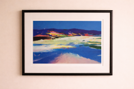 Donald Hamilton Fraser RA (British, 1929–2009) Beachscape Sutherland, limited edition screen-print