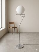 I-Lite IC-Inspired Silver Floor Lamp This I-Lite Floor Lamp is a poetic architectural piece inspired