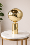 I-Lite Melt-Inspired Gold Table Lamp. This I-Lite Table Lamp is a mesmerising statement piece
