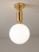 I-Lite Aballs-Inspired Gold Pendant This I-Lite Pendant Lamp is a luxurious architectural