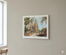 Philip Glyn Martin - St Machar's Cathedral, Aberdeen (628/800) A limited edition print from the