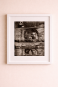 Luc Waring Deja Vu, limited edition photoprint 1/5. Presented in a glazed black frame, 64 x 85cm.