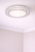 I-Lite Caboche-Inspired Clear Jewel Pendant This I-Lite Pendant Lamp is an unmistakable design