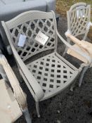 Bramblecrest Knot Design Armchair - Stone Set Number CH133 [Location: Compound]