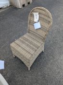 Bramblecrest Sahara Side Chair Set Number CH18 No Cushion [Location: Compound]