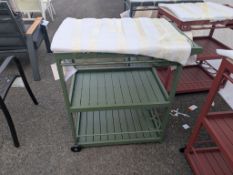 Bramblecrest Romana Drinks/Pizza Trolley GD - Sage Set Number B791 Minor Marks/Scuffs [Location: