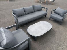Bramblecrest Marseilles Sofa with 2 Sofa Chairs & Coffee Table Set Number B307 Minor Scuffing/