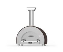 Brand-new Alfa Forni 5 Minuti Wood-Fired Pizza Oven in a stunning copper finish offers