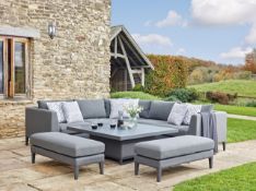 Bramblecrest St Lucia Modular Square Sofa with 2 Benches (NO TABLE) Set Number X048 Brand New [