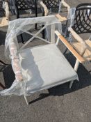 Bramblecrest Wisley Sofa Chair - Mocha Set Number B330 No Back Cushions [Location: COMPOUND]