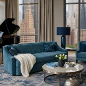 Parkway Sofa A masterclass in tailored luxury, the Parkway Two-Seat Sofa by Casa De Lux is a bespoke