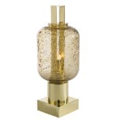 Les Héritiers Paris Minerale Table Lamp A stunning fusion of artisanal glasswork and architectural