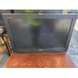 A 32-inch Toshiba REGZA 32C3030D LCD television in a classic minimalist style, featuring a black