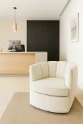 Nest Armchair A beautiful fusion of mid-century glamour and modern minimalism, the Nest Armchair