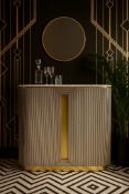Costa Mesa Bar Evoking the glamour of the Art Deco era with a decidedly modern twist, the Costa Mesa