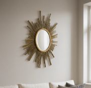 Eicholtz Nikki Mirror The Eichholtz Nikki Mirror is an architectural statement piece that utilises