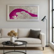 Red Ocean Wall Art The Red Ocean Wall Art is a dynamic exploration of modern fluid art, designed
