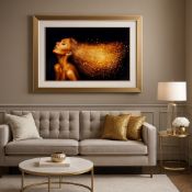 Golden Hair Wall Art This Golden Hair Lady print is a modern piece inspired by the signature 