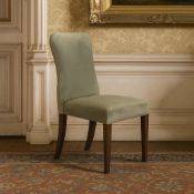 Marcel Side Chair A masterclass in classical refinement and textile artistry, the Marcel Side