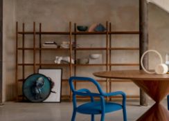Malmo Shelving A masterclass in Scandinavian-inspired minimalism, the Malmo Shelving System by