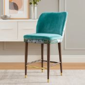 Cody Bar Stool A vibrant study in maximalist textures and artisanal tailoring, the Cody Bar Stool by