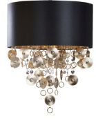 Aiardini Italy Spheri Hanging Light A dazzling example of sculptural lighting design, the Disc