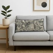 Luxury Jean Paul Gaultier - Komodo Cushion (100% Feather Filled). A spectacular two-tone lumbar