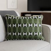 Luxury Gaston Y Daniela - Takara Cushion (100% Feather Filled). A vibrant Spanish designer cushion