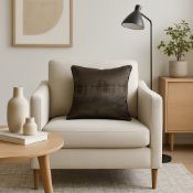 Luxury. Cushion (100% Feather Filled). An incredible custom cushion showing a flawless, liquid-