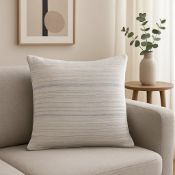 Luxury Schumacher - Sedona Sky Cushion (100% Feather Filled). Tailored from a heavy blend of cotton,