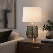 Designer Sculptural Lighting - Heathfield Risco Lamp. Timeless transitional lighting mixing a