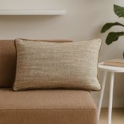 Luxury Chase Erwin - Mika Cinder Cushion (100% Feather Filled). A beautiful moody charcoal cushion