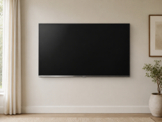 A Samsung 32-inch LED television, model number UE32J5100AKXXU. The television is fitted to a black