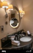 4 x contemporary, professional-grade illuminated shaving and vanity mirror designed for wall