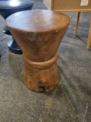 Bishop Stool This Bishop Stool offers practicality as a seat or an innovative side table. Styled