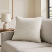 Luxury Chase Erwin - Wander Parchment Cushion (100% Feather Filled). Underscored by minimalist