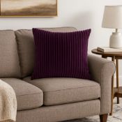 Missoni - Coomba Velvet Cushion. Pure opulence, highlighting a heavy, thick ribbed velvety cord