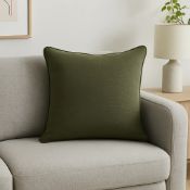 Luxury Dedar - Fifty Fifty Cushion (100% Feather Filled). An artisan panama weave that masterfully