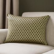 Luxury Dedar - Coriandoli Cushion (100% Feather Filled). An exquisite Italian quilted fabric cushion