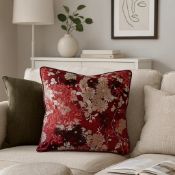 A pair Jean Paul Gaultier - Kyoto Cushion. Blends Eastern tradition with modern tailoring, combining