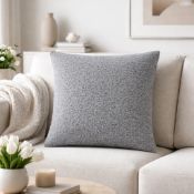 Dedar - Karakorum Cushion. A iconic, ultra-plush bouclé cushion that intertwines premium wool and
