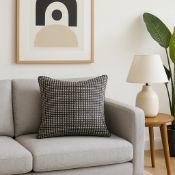 Luxury. Cushion (100% Feather Filled). A majestic digital-print abstract watercolor layout on