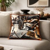 Jean Paul Gaultier - Carambolage Cushion. Unmistakable Parisian style featuring a highly complex,