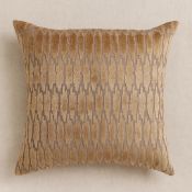Luxury Fadini Borghi - Lecco Cushion (100% Feather Filled). A spectacular rhythmic, optical illusion
