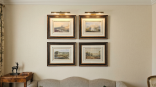 A Set of Four Framed Landscape Prints After Joseph Mallord William Turner RA (1775–1851) An