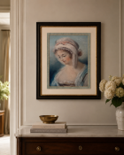 English School (Late 18th / Early 19th Century) Portrait of a Lady A high-quality colour